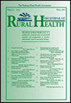 JOURNAL OF RURAL HEALTH杂志封面